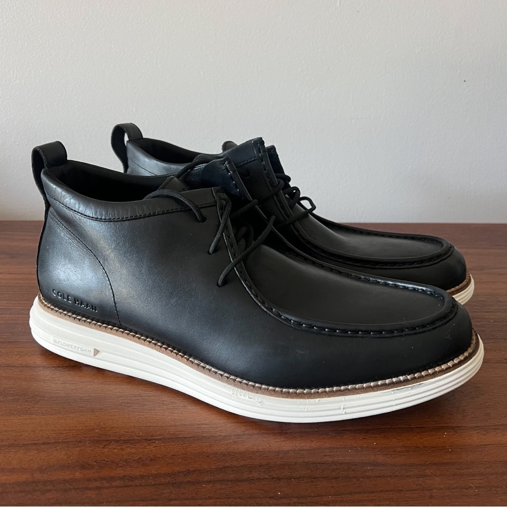 Cole Haan Black Chukka Boots